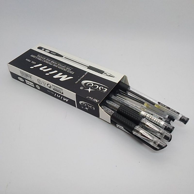 

Pulpen Gel merk Esco (Mini Gel Pen Esco 0,5 mm)