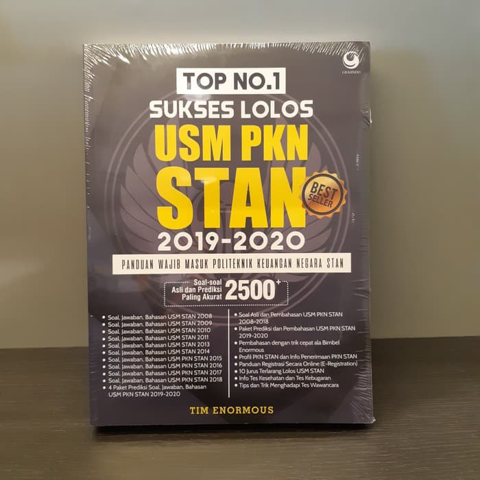 Buku Sukses Lolos Usm Pkn Stan 2019 2020 Grasindo Bk685 Shopee Indonesia