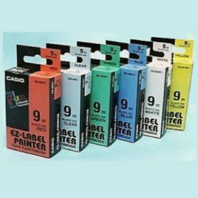 

Pita label CASIO/ez label printer casio 9mm#READY