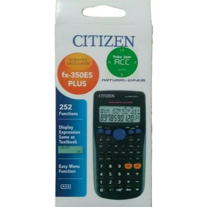 

```````] Calculator Citizen Scientific FX 350 ES Plus