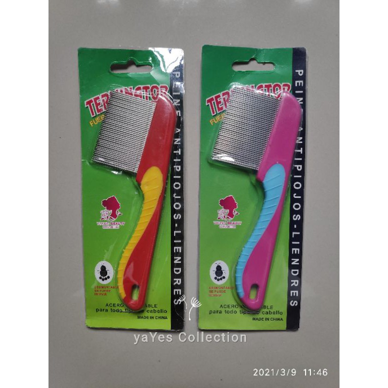 Sisir serit kutu rambut lucu unik warna warni cantik