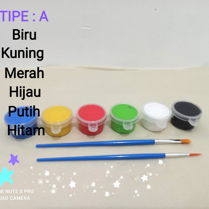 

Produk Unggulan Cat Air Anak Tube 6 Warna X 20 Ml Berkualitas
