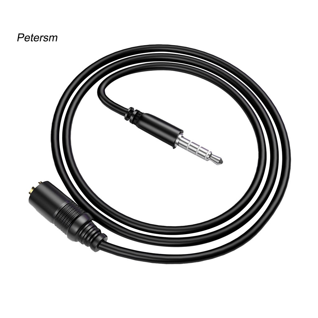 (Pt) Kabel Extension Audio Headphone Portable Panjang 0.75m Dengan Jack 3.5mm