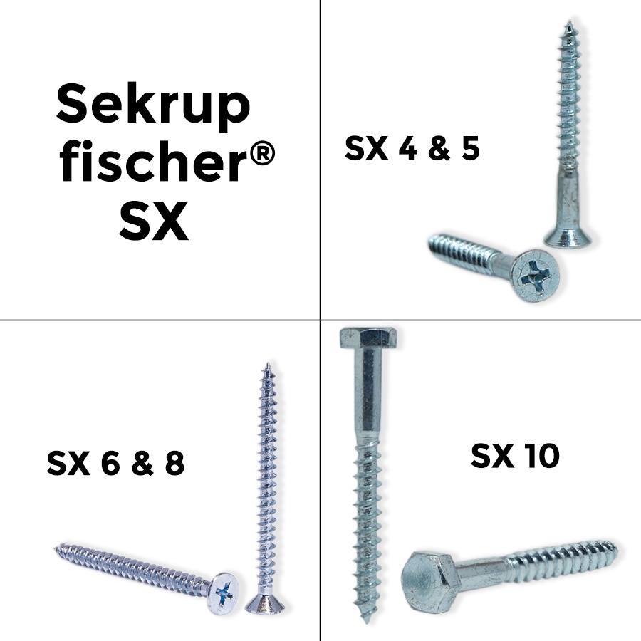 Angkur Nilon Fischer SX + Sekrup