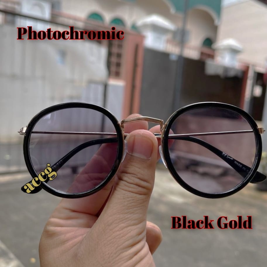 [PROMO] Lensa Photocromic Kacamata Berubah Warna Style Kacamata Anti Radiasi Blueray Unisex AVIATOOR