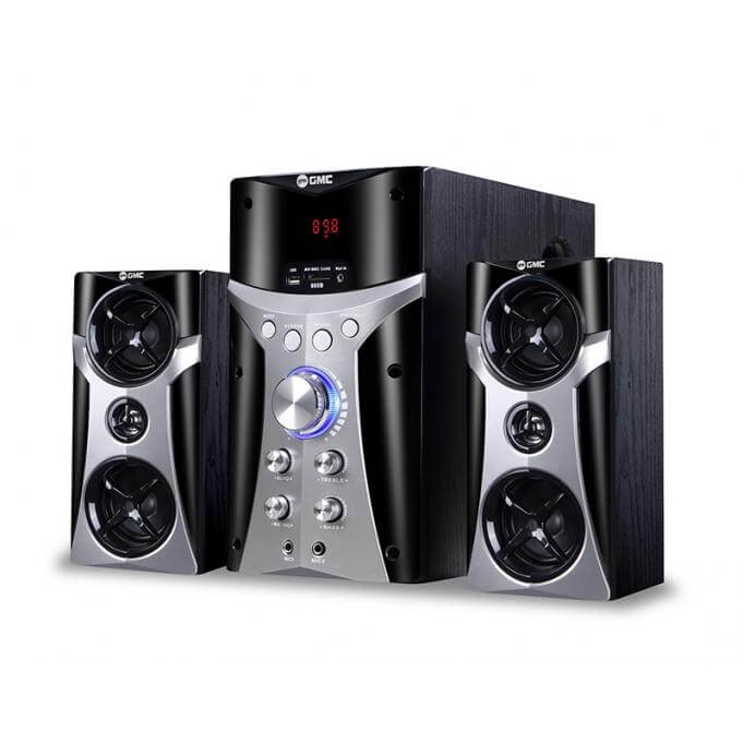 Speaker GMC 885B Salon Aktif USB Radio Memory Speaker Radio Bluetooth Garansi Resmi