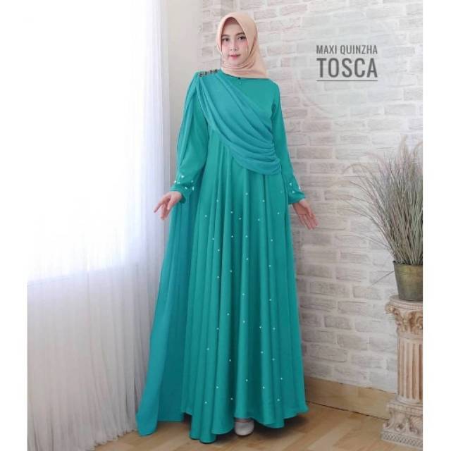 MAXI QUINZHA - DRESS KONDANGAN BRUKAT