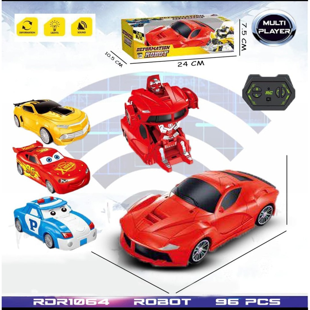 DEFORMATION ROBOT / MAINAN MOBIL BERUBAH JADI ROBOT TRANSFORM BUMBLE BEE