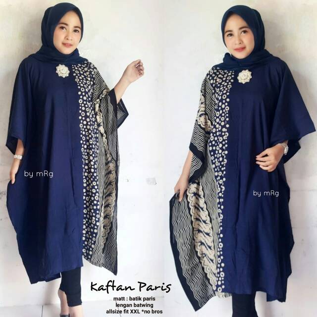 KAFTAN CANTIK, KAFTAN UNTUK MUSLIMAH, KAFTAN BATIK, KAFTAN BAHAN PARIS, KAFTAN JUMBO SIZE