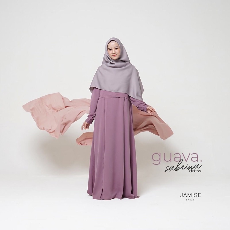Sabrina Dress Guava | Jamise Syari