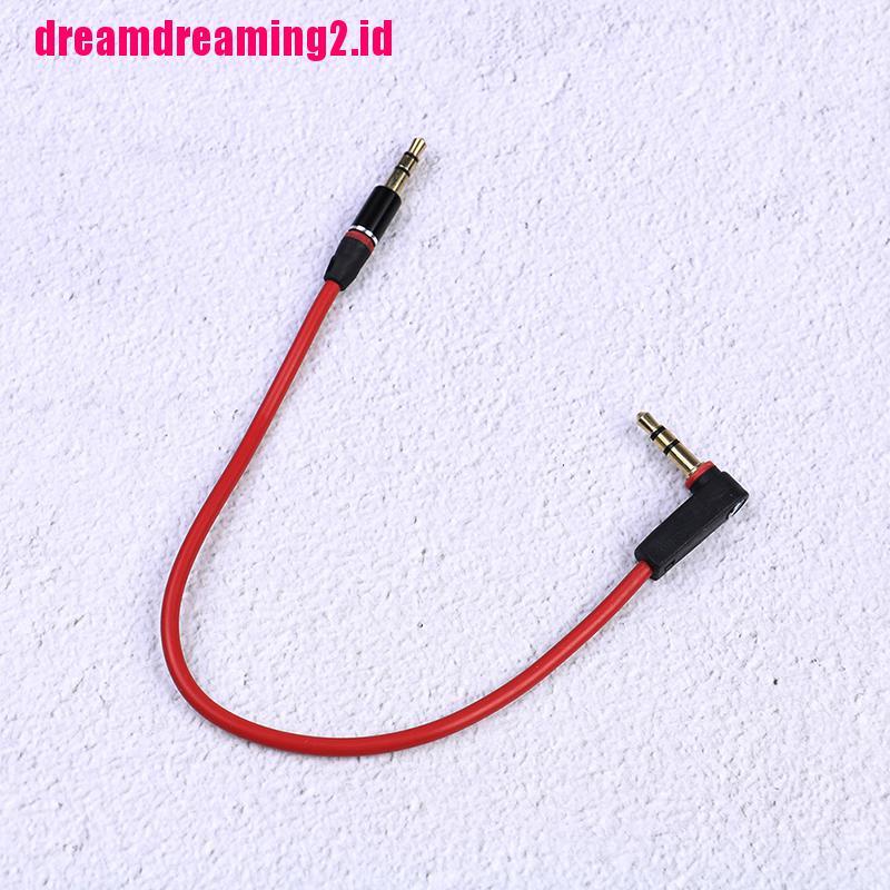 （✔✔❤() Kabel Audio Stereo 3.5mm Pendek 20cm Jack Ke Jack Aux Male