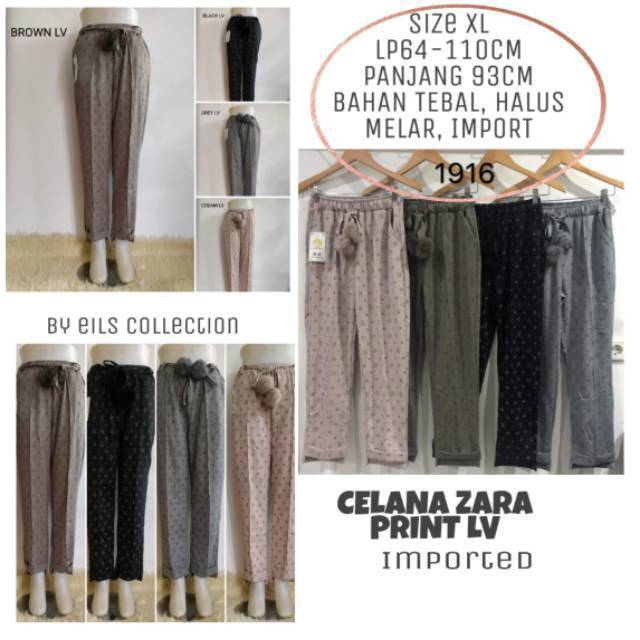 CELANA ZARA WANITA BAHAN SUEDE ZARA IMPORT UKURAN ALL SIZE FIT XL
