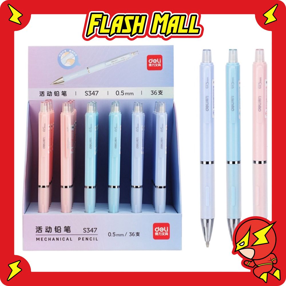 

FLASHmall S011 Pensil Mekanik Metal 0.5mm Isi Ulang Untuk Sketsa Gambar Anak Pelajar