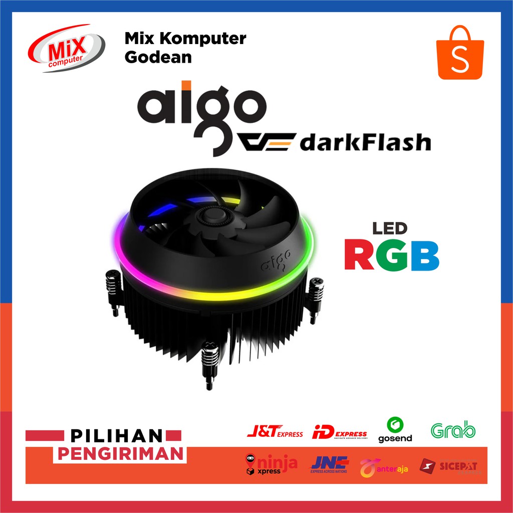 HSF - AIGO DARKFLASH SHADOW PRO RGB - CPU COOLER FAN