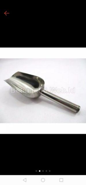 Scoop Sedok Sekop Serok Stainless Steel - Kecil (5cm)