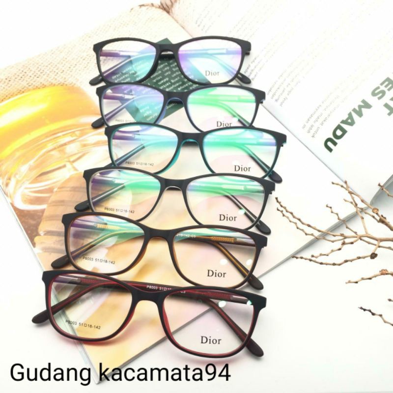 kacamata 8003 cewe lensa photocromik