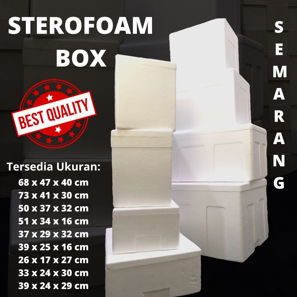 Jual Box Sterofoam Semarang Cepat Kirim Kualitas Premium Box styrofoam