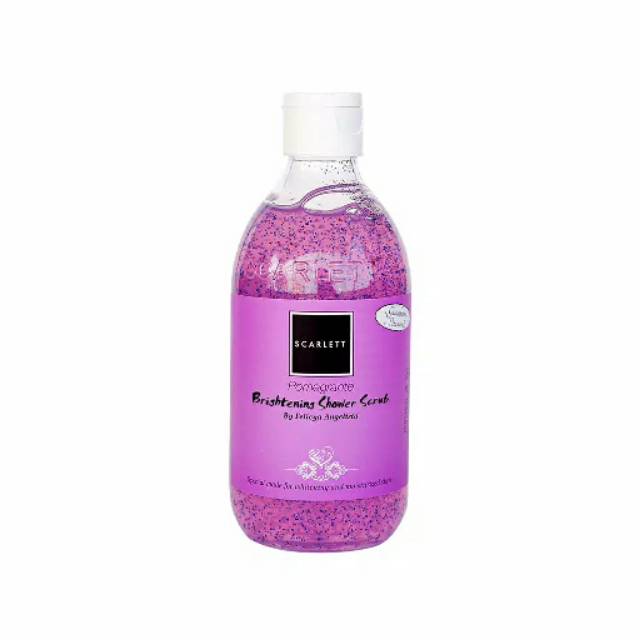 SCARLETT WHITENING SHOWER SCRUB 300 ml ( tidak share in jar)