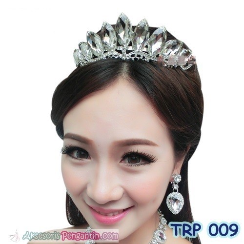 [PRODUK TERLARIS] CROWN WEDDING AKSESORIS RAMBUT HEADPIECE PENGANTIN TRP009