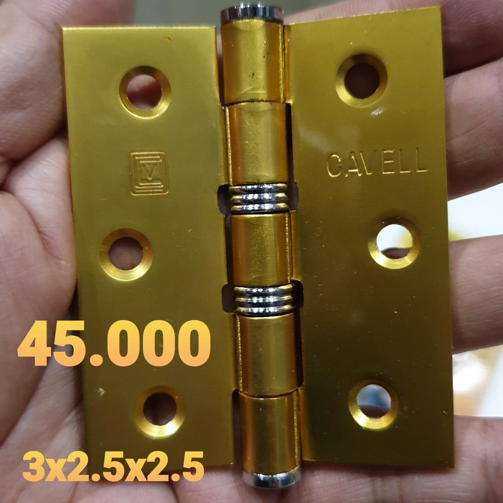 Engsel Pintu/Jendela ''Cavell''  3inch  (SG)