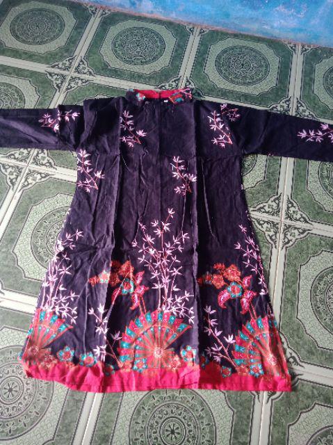 Bisa Cod Ready Xxl - Baju Batik Wanita Termurah Tunik Motif Kipas - Batik Ifa