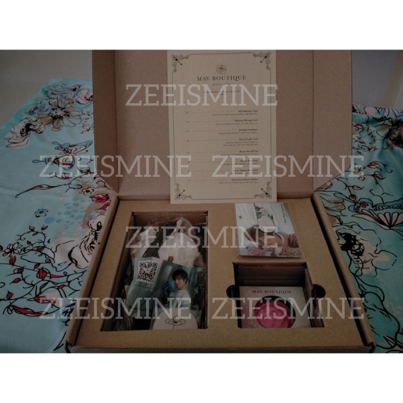 CLEARANCE SALE PARK JIHOON 2nd FAN KIT:MAY BOUTIQUE MAYKIT