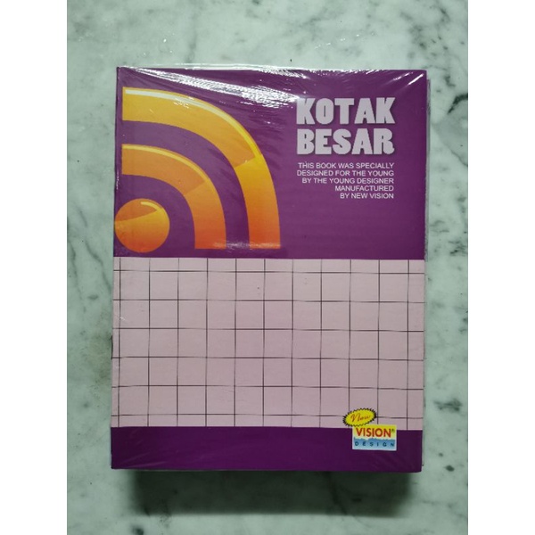 Jual Buku Kotak Besar Vision Shopee Indonesia