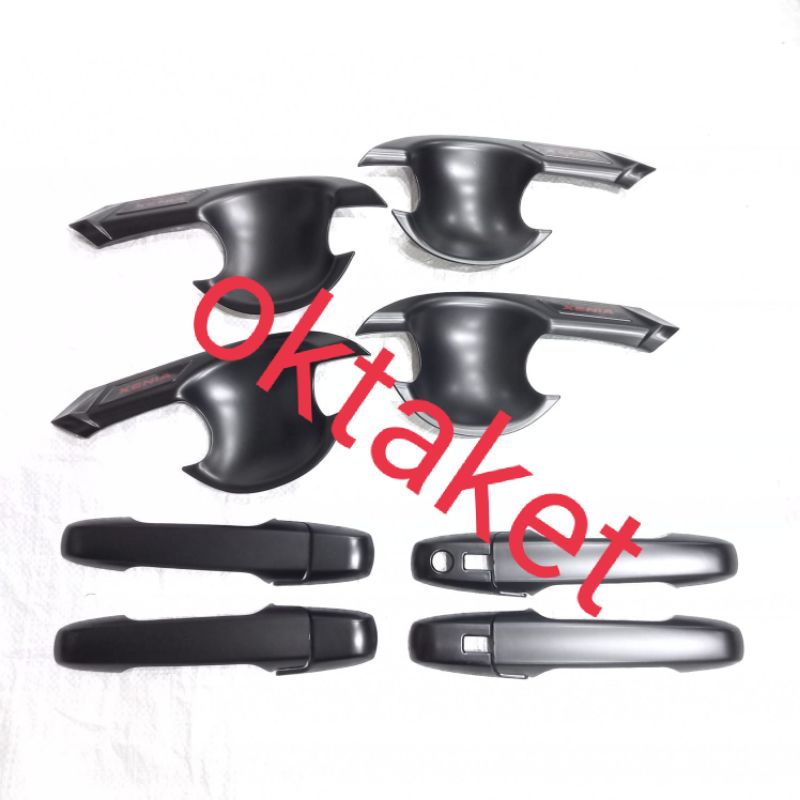 paket outer handle new Xenia 2022 sporty hitam chrome