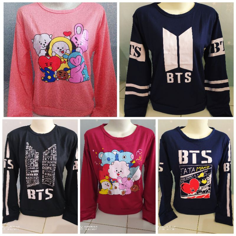 sweater bts / bt21 korea