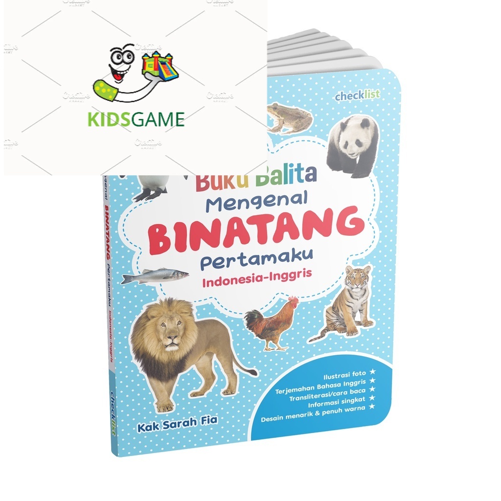 

Buku Balita Mengenal Binatang Pertamaku Boardbook Anak