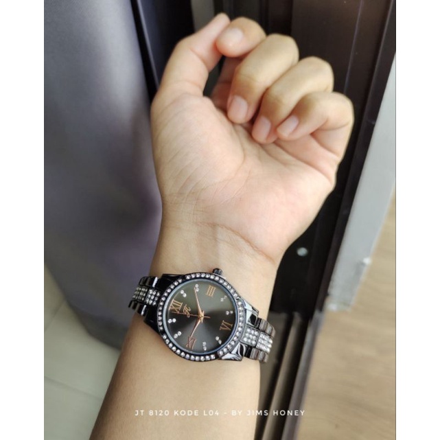 ❤️ GRATIS BOX HITAM ❤️ JAM TANGAN JIMSHONEY KODE 8120 CEWEK