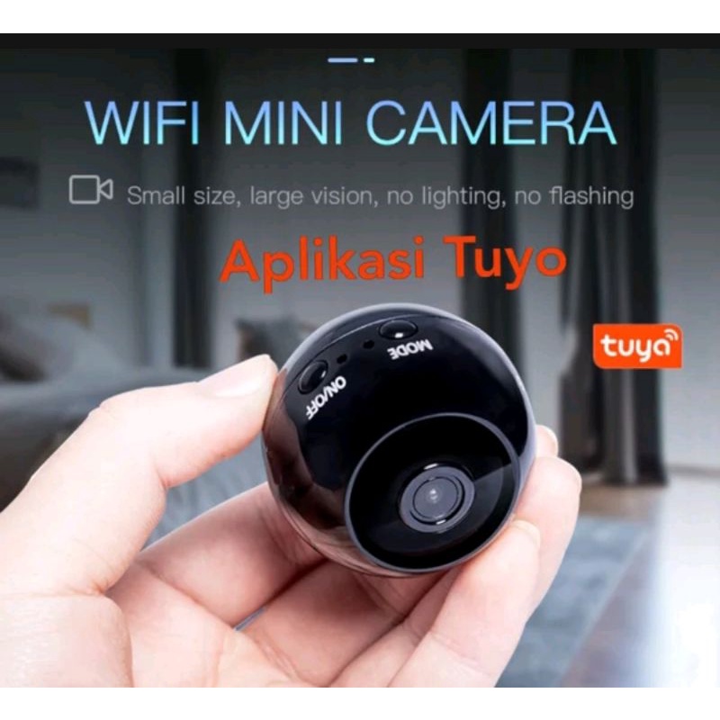 SPY CAMERA MINI 1080P IP HIDDEN SECURITY NIGHT VISION APLIKASI TUYA