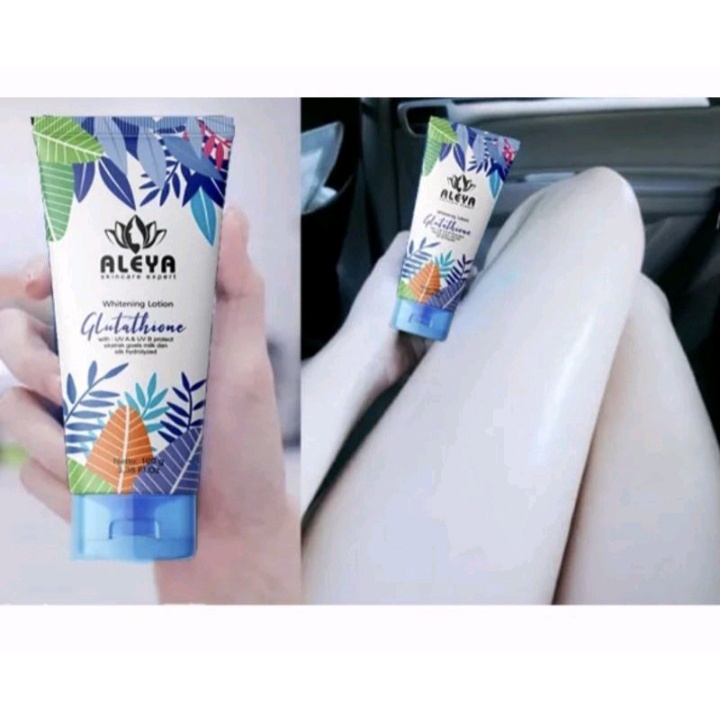 [BISA COD] Lotion Pemutih Kulit Viral Hb Whitening Aleya Pemutih Badan BPOM Handbody Whitening Pemutih Instan