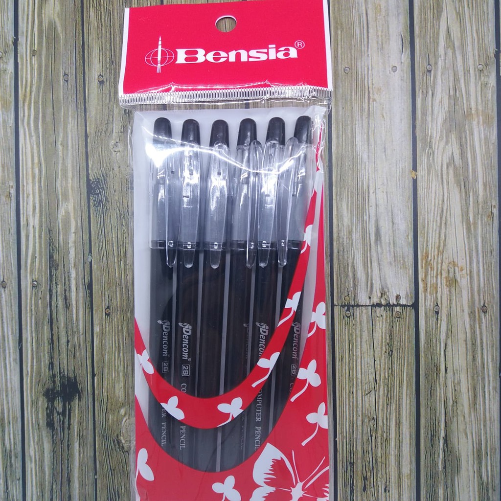 

Bensia Paket 6 Pc Pensil 2B Computer CYB2B Pencom