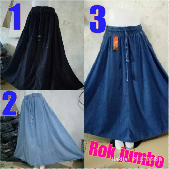 Rok jeans jumbo