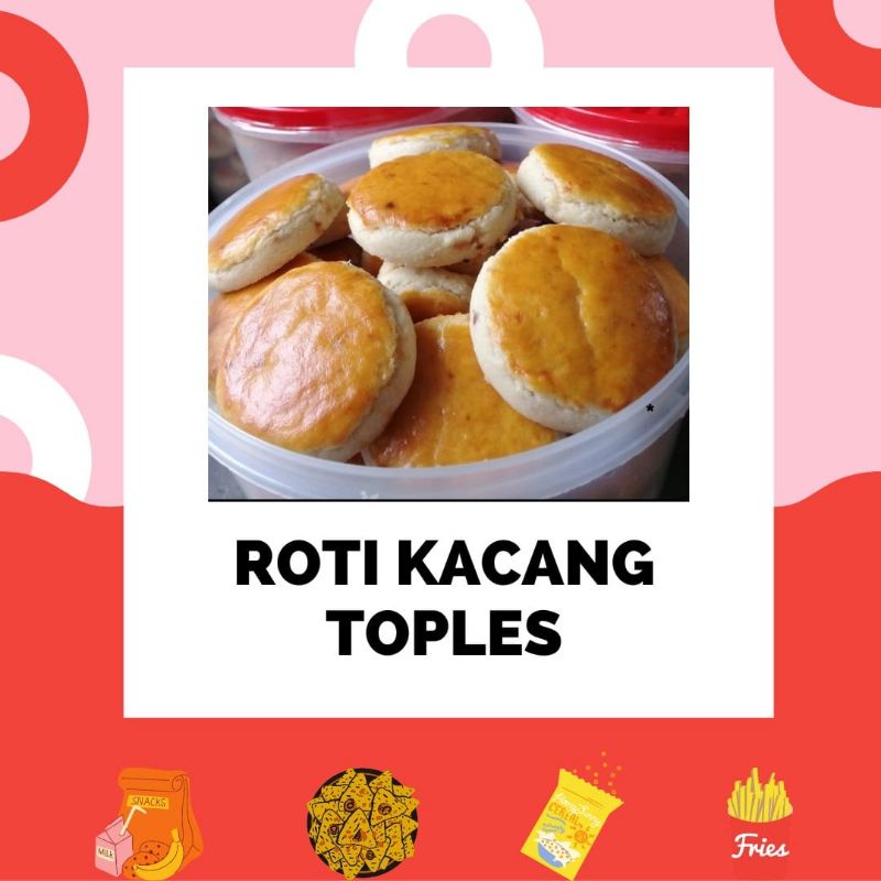 

ANEKA KUE KERING KEMASAN TOPLES / ROTI KACANG / MONDE SUSU ORI / MONDE SUSU MIX