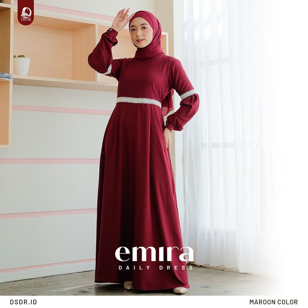 Gamis Emira by DSDR / Dress only cantik terbaru