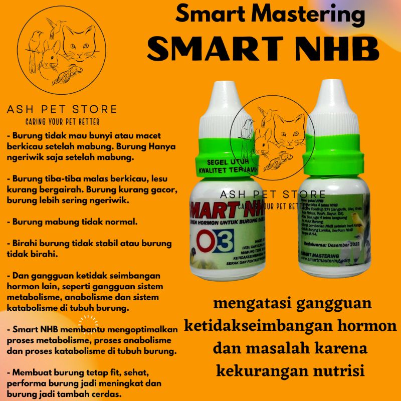 Jual Smart NHB Vitamin Mengatasi Gangguan Hormon Dan Nutrisi | Shopee ...