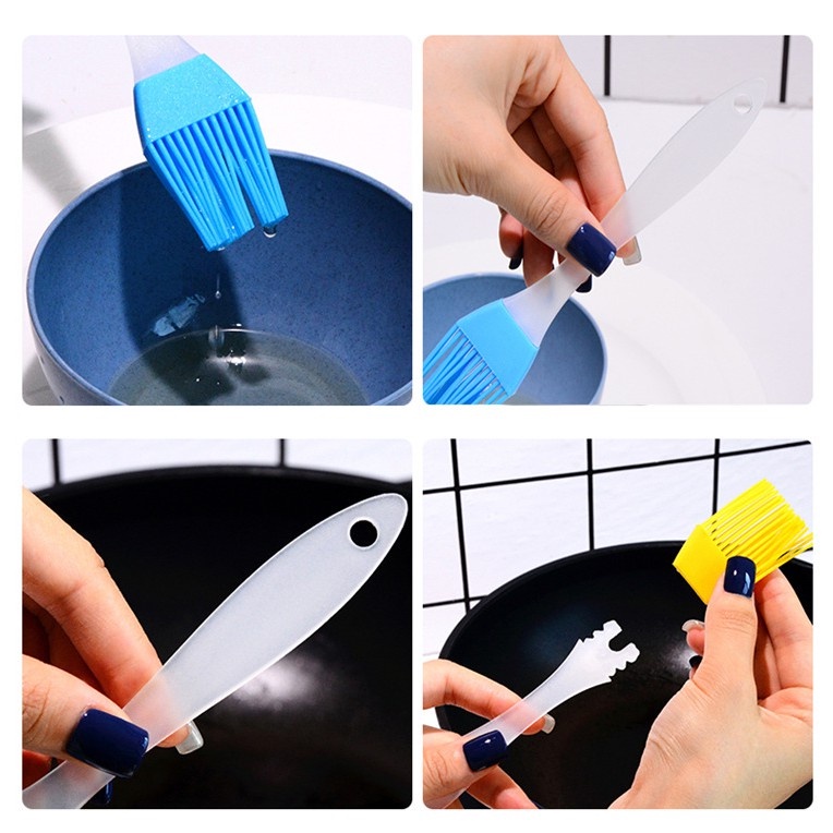 Kuas Mini Silicone Brush - Kuas Oles Minyak - Kuas Roti Food Grade