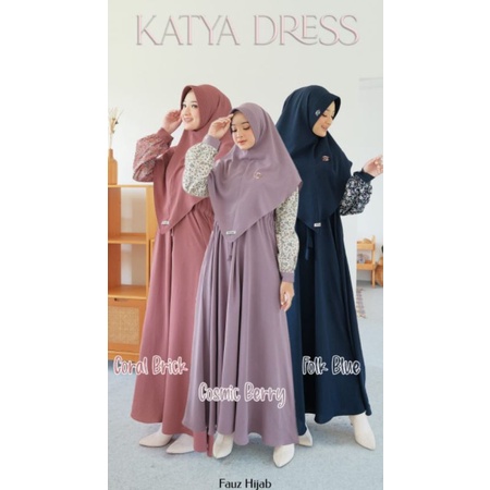 Open PO Katya Dress by Fauz Hijab