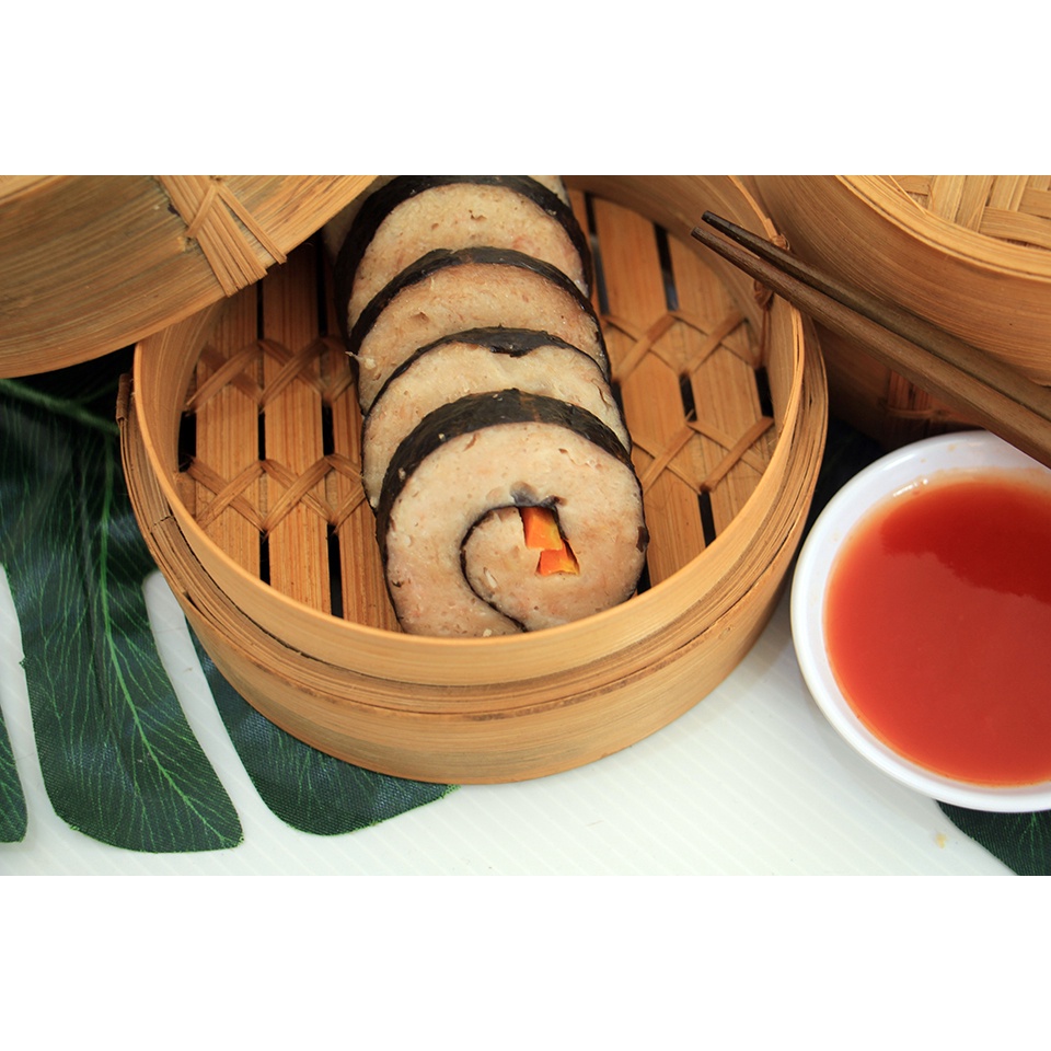 

Yanori (Ayam roll nori) pack vacum isi 10 +saus