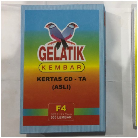 Kertas Buram F4 Gelatik Kembar Isi 500 Lembar Shopee Indonesia