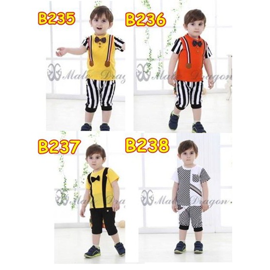 B235 / B326 / B327 / B328  BAJU SETELAN ANAK LAKI-LAKI