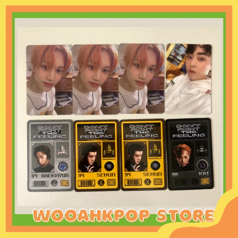 [CLEARANCE SALE] PROMO- EXO EXPANSION ALBUM ONLY PHOTOCARD ID CARD POSTER D.O. baekhyun xiumin sehun