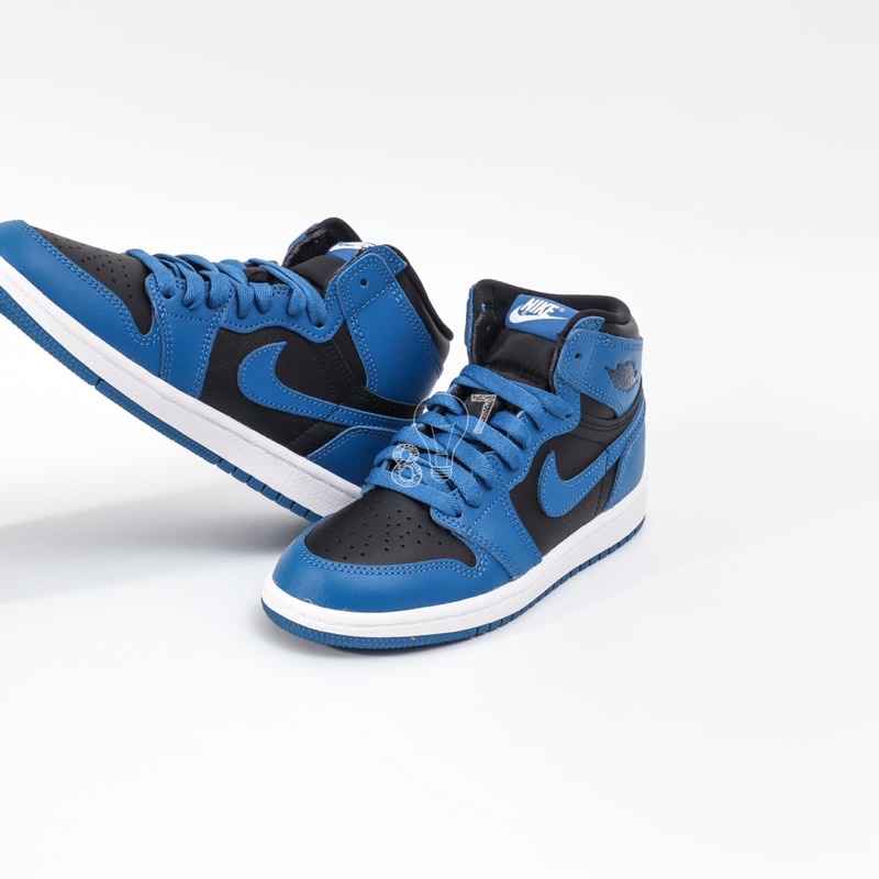 blue and black jordan 1 preschool