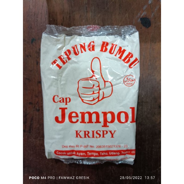 Tepung Bumbu Cap Jempol Krispy Krispi 150gr  kentucky krispy goreng 150 gr