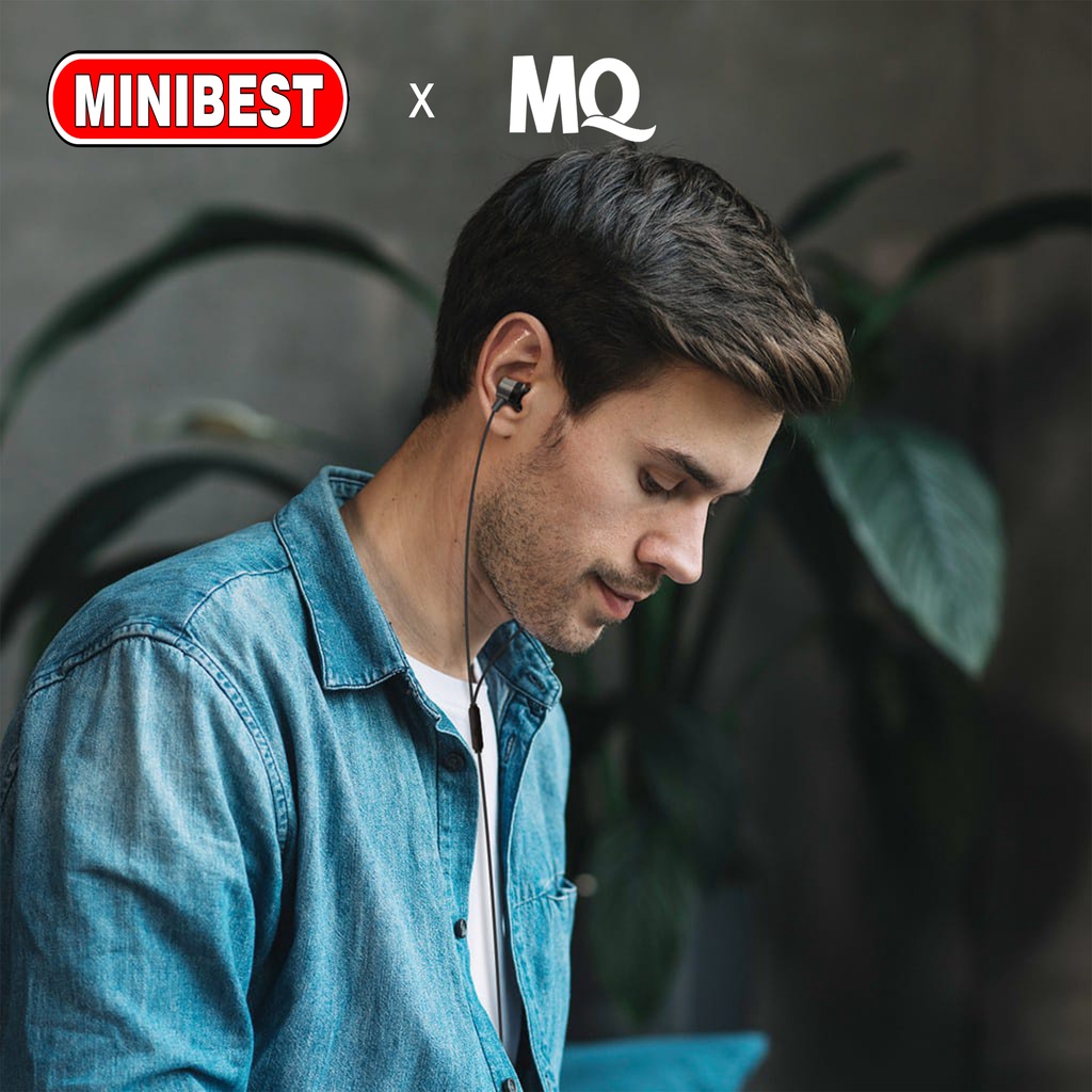 Earphone Headset Handsfree Super Bass In-Ear HiFi dengan Mikropon MQ-128