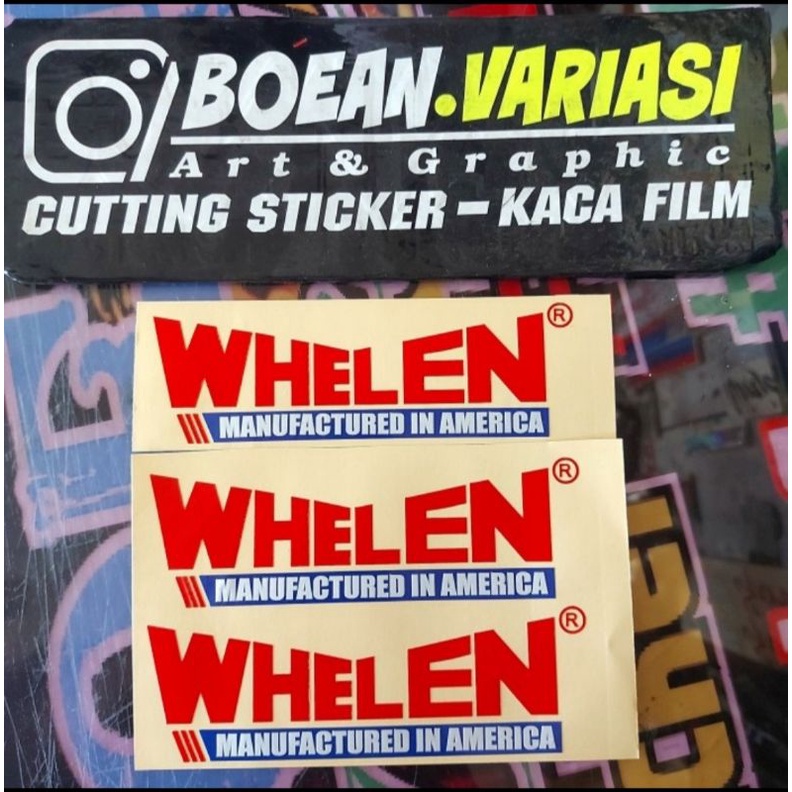 Cutting sticker jdm sticker WHELEN