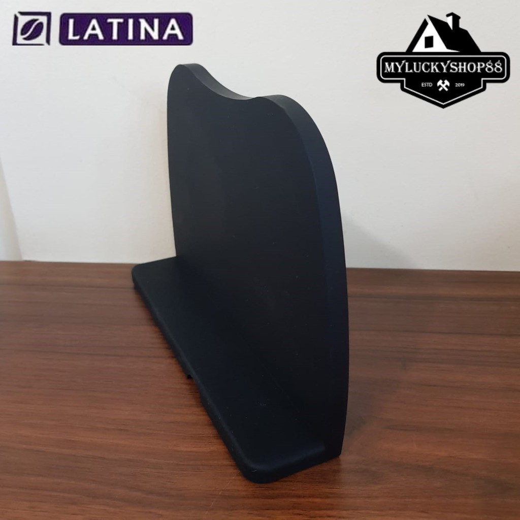 Latina Tamper Mat Curve Edge Espresso Silikon STA 3310