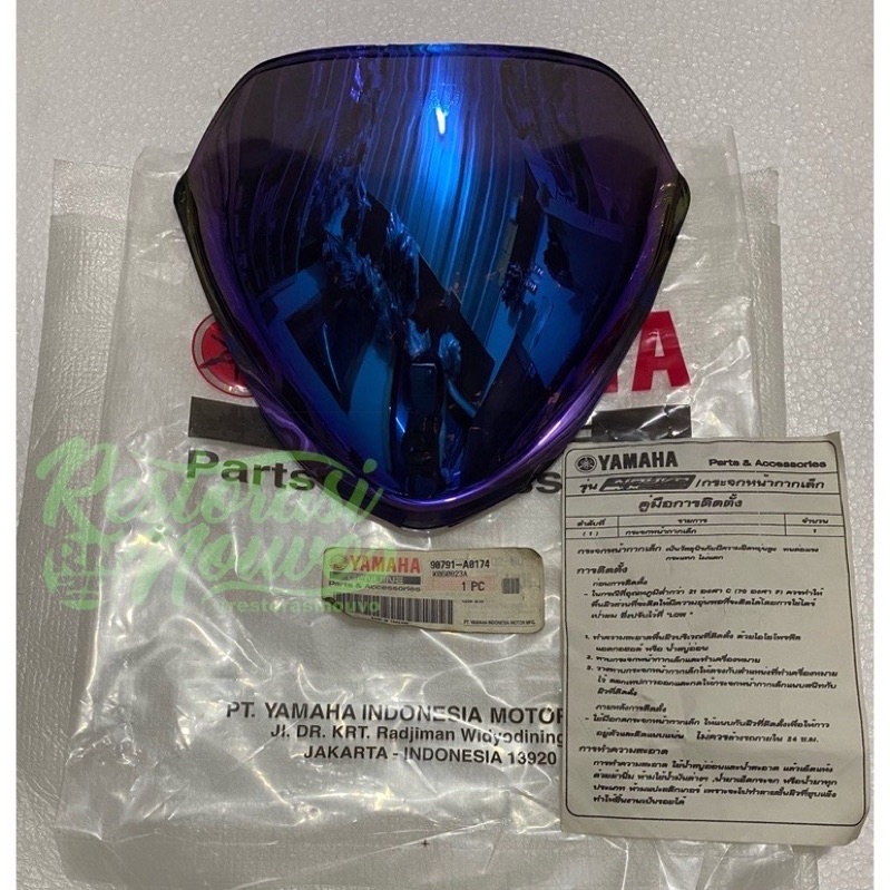 Visor Nouvo z original Rainbow visor batok nouvo z original rainbow winshild nouvo z rainbow ori